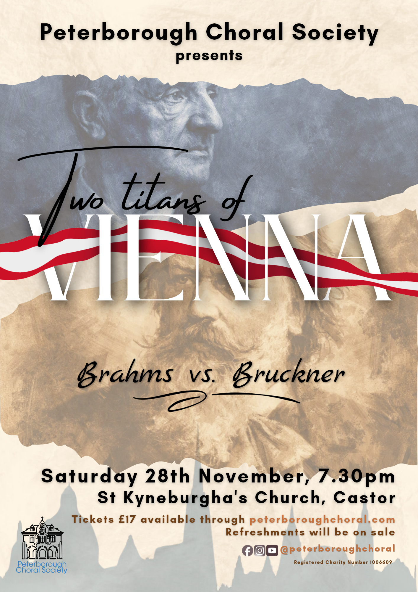 Two Titans of Vienna Concert Poster